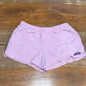 Patagonia Women's Soft Pink Athletic Shorts